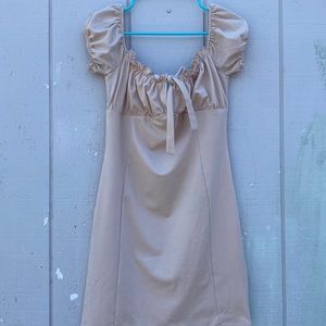 Tan Semi-formal dress